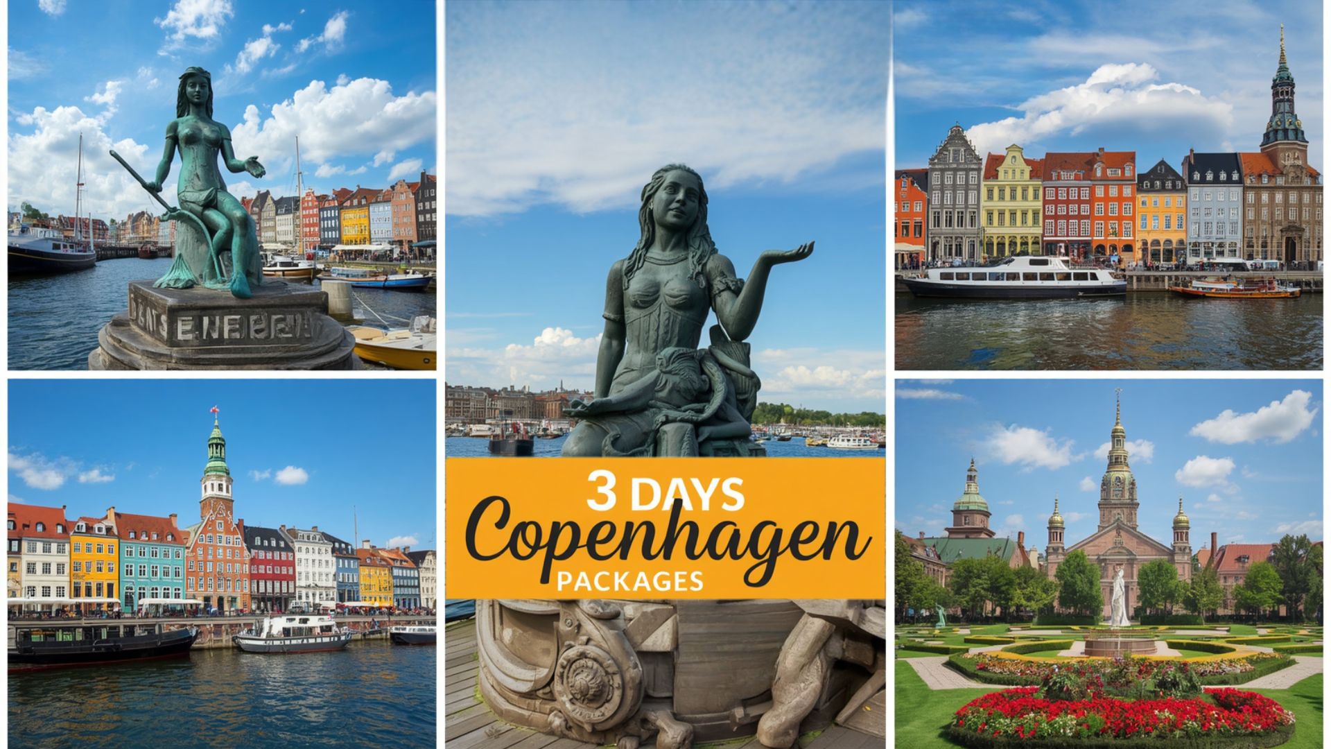 Best Copenhagen Holiday Packages – 3 Days Denmark Itinerary