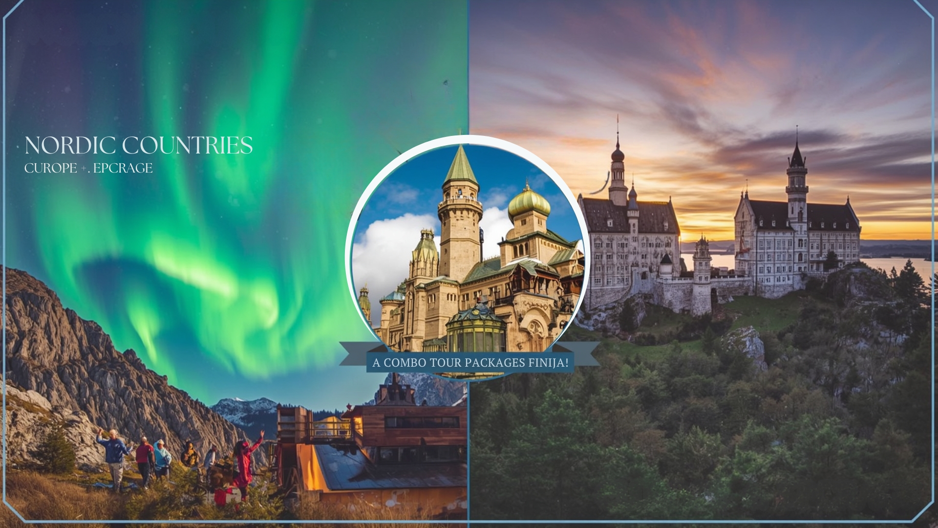 Ultimate Nordic Countries + Europe Combo Tour Packages from India – 2026