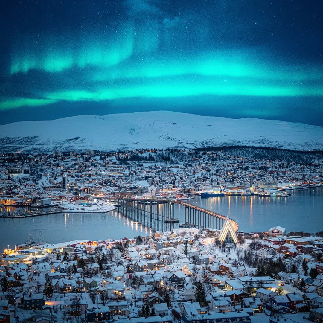 Northern Lights in Tromsø Norway