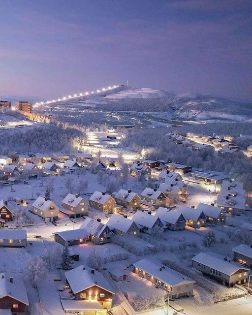 Kiruna Sweden Arctic landscape