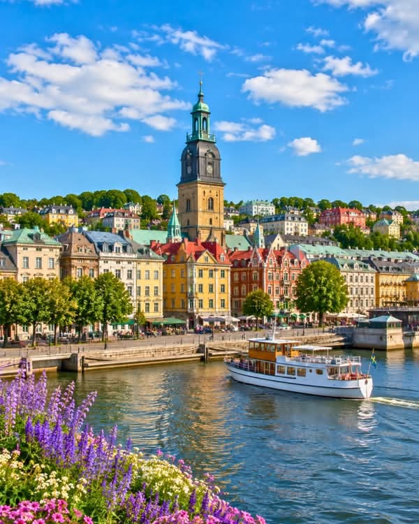 Stockholm Sweden city view