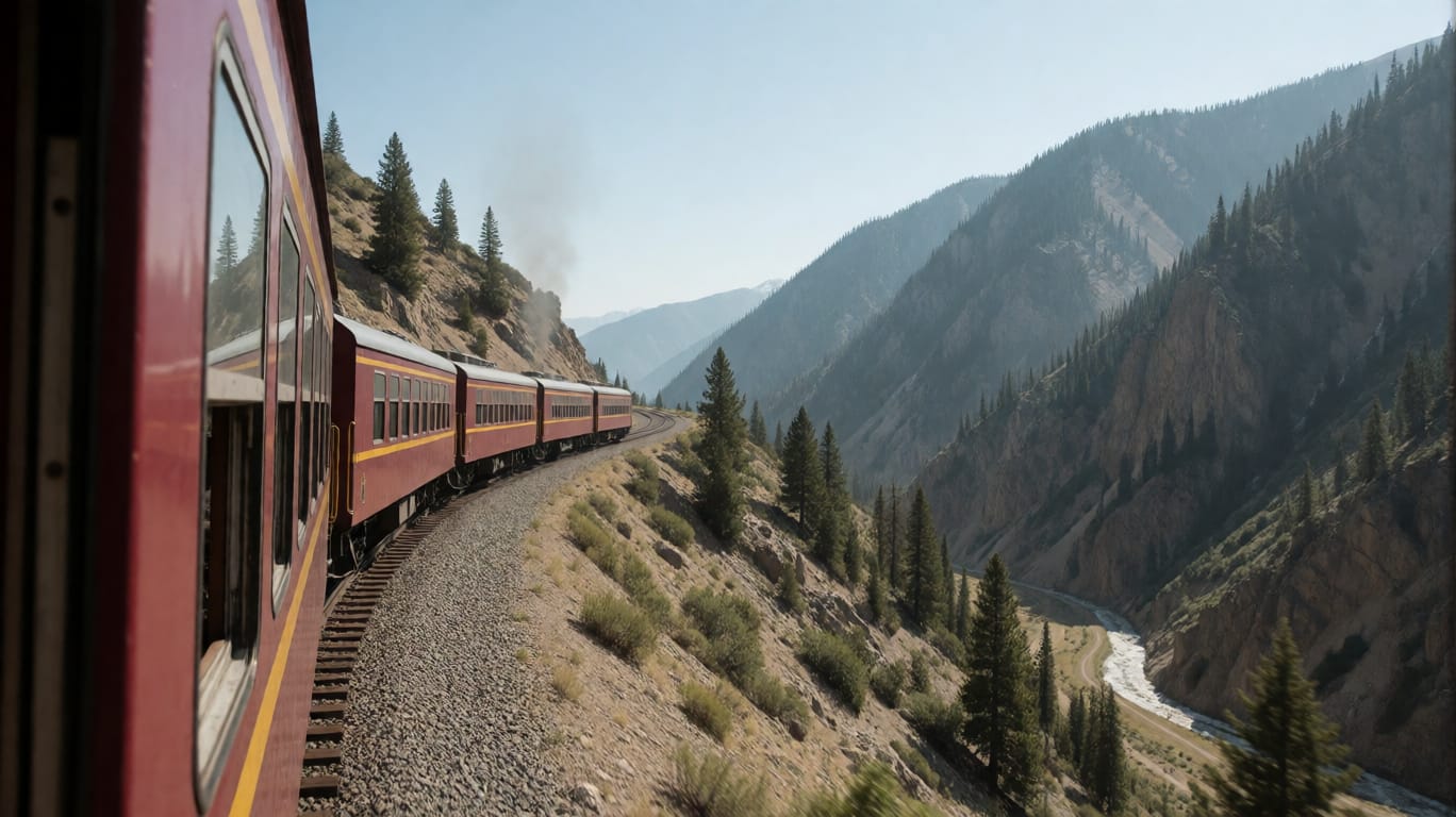 train journey in Norway
