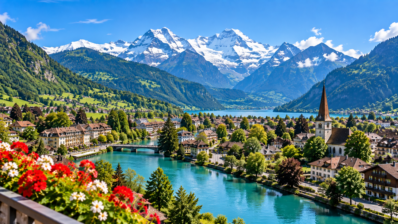 Interlaken Switzerland travel from Delhi