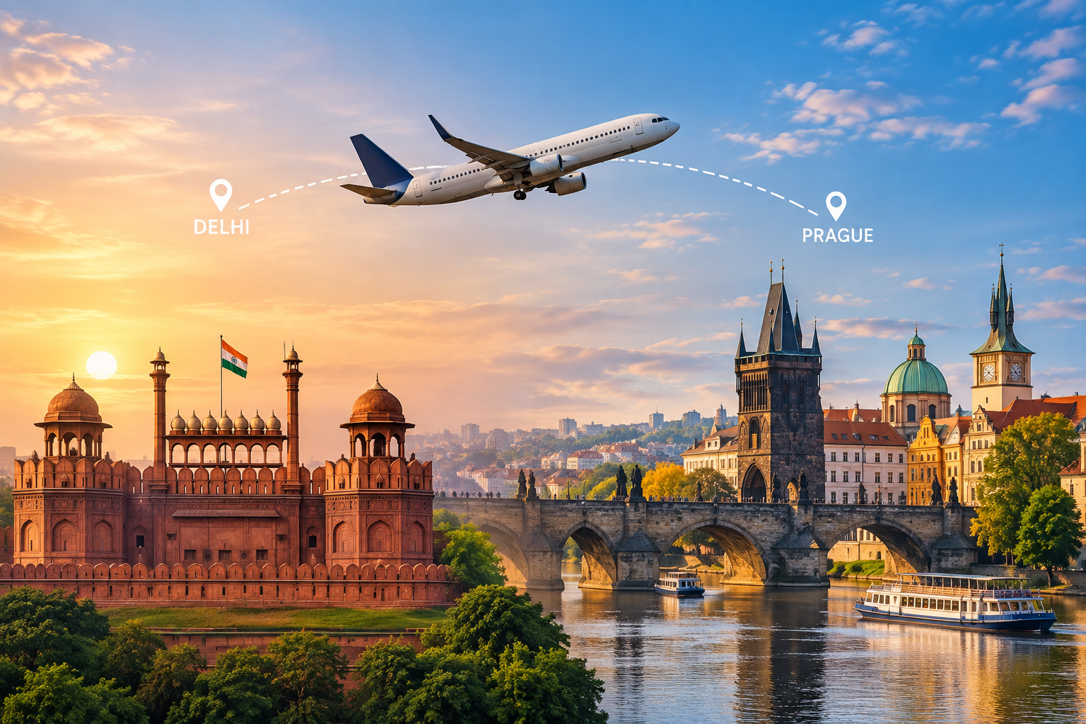 Delhi to Prague Flight: Cost, Duration, Routes & Travel Guide 2026