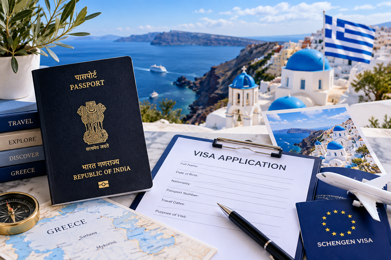 Greece Visa Requirements for Indians