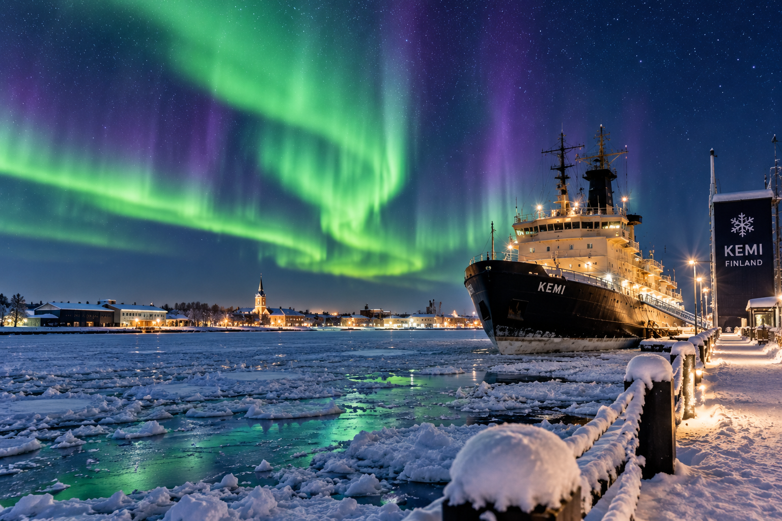 kemi Northern Lights Finland