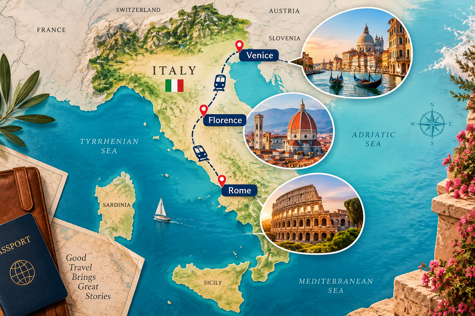 Italy Travel Itinerary