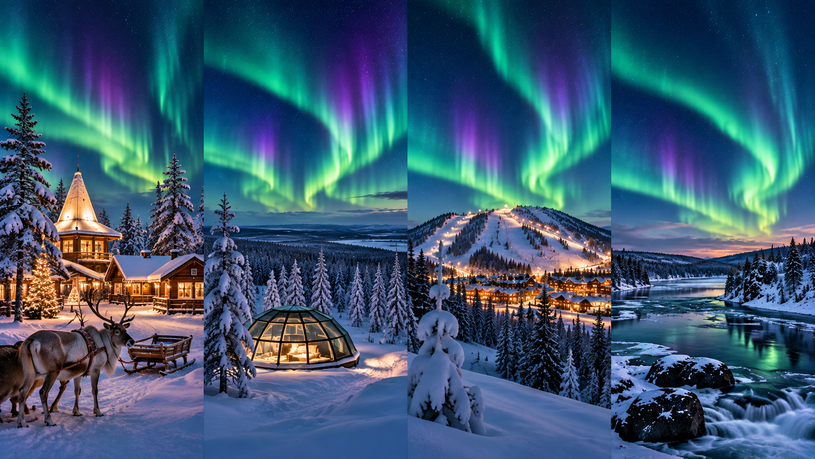 Northern Lights in finland