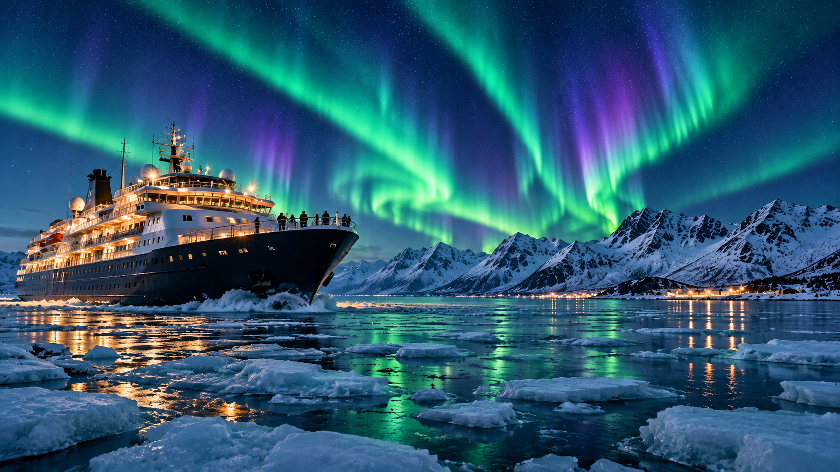 Icebreaker Cruise and Northern Lights Adventure in Norway