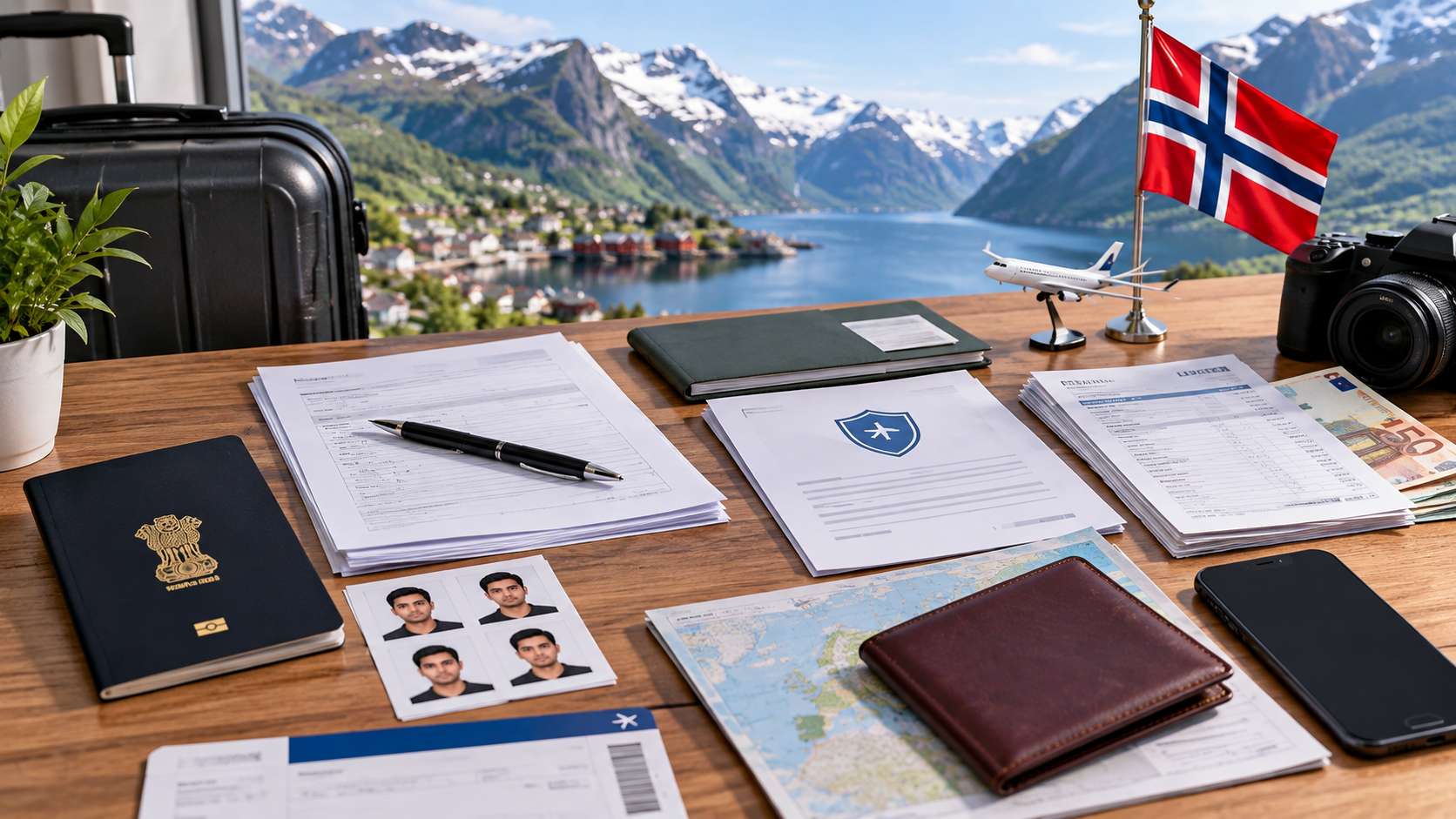 Documents required for Norway tourist visa