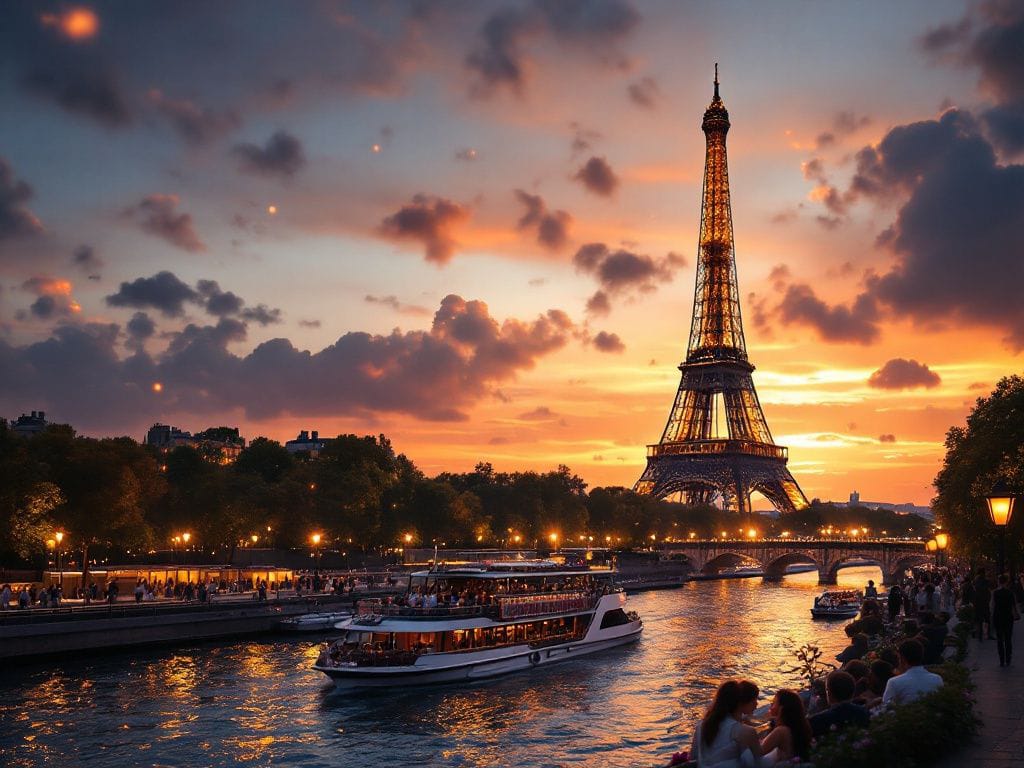 Eiffel Tower in Paris France