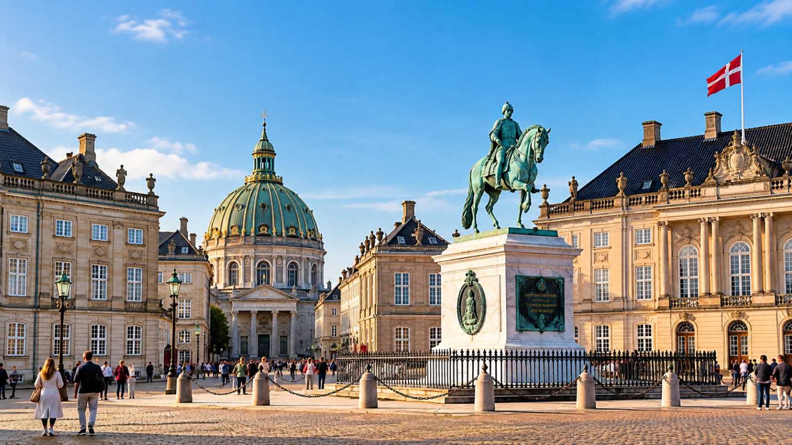 Discover Amalienborg Palace and Copenhagen’s Royal Heritage