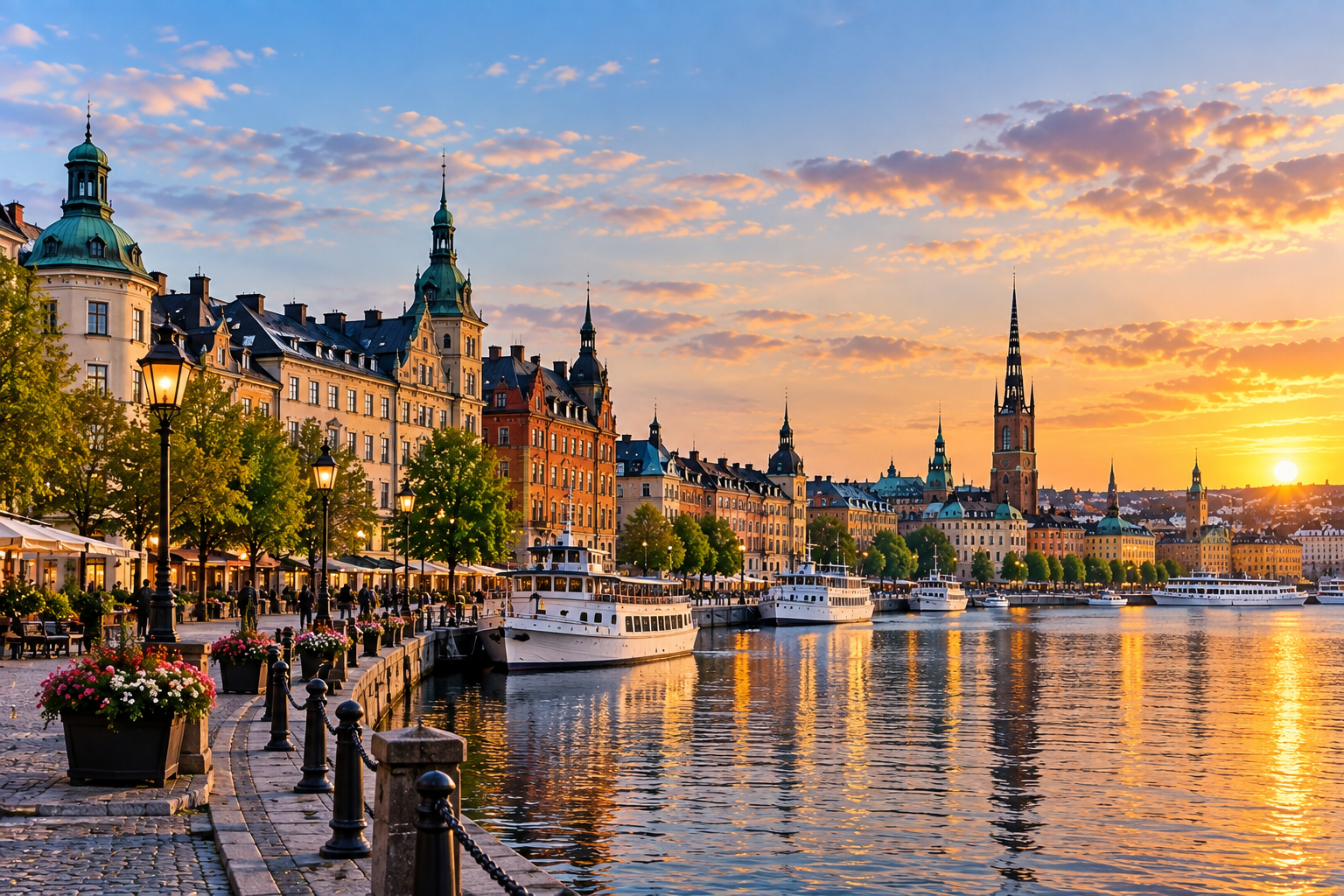 Stockholm's Waterfronts & City Architecture