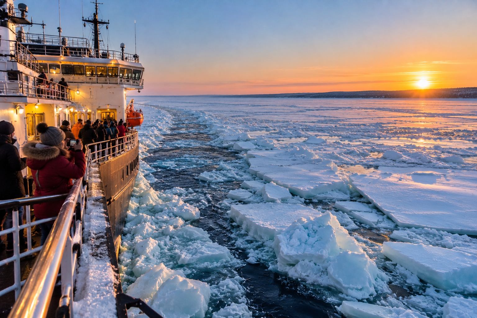 Experience an Icebreaker Cruise