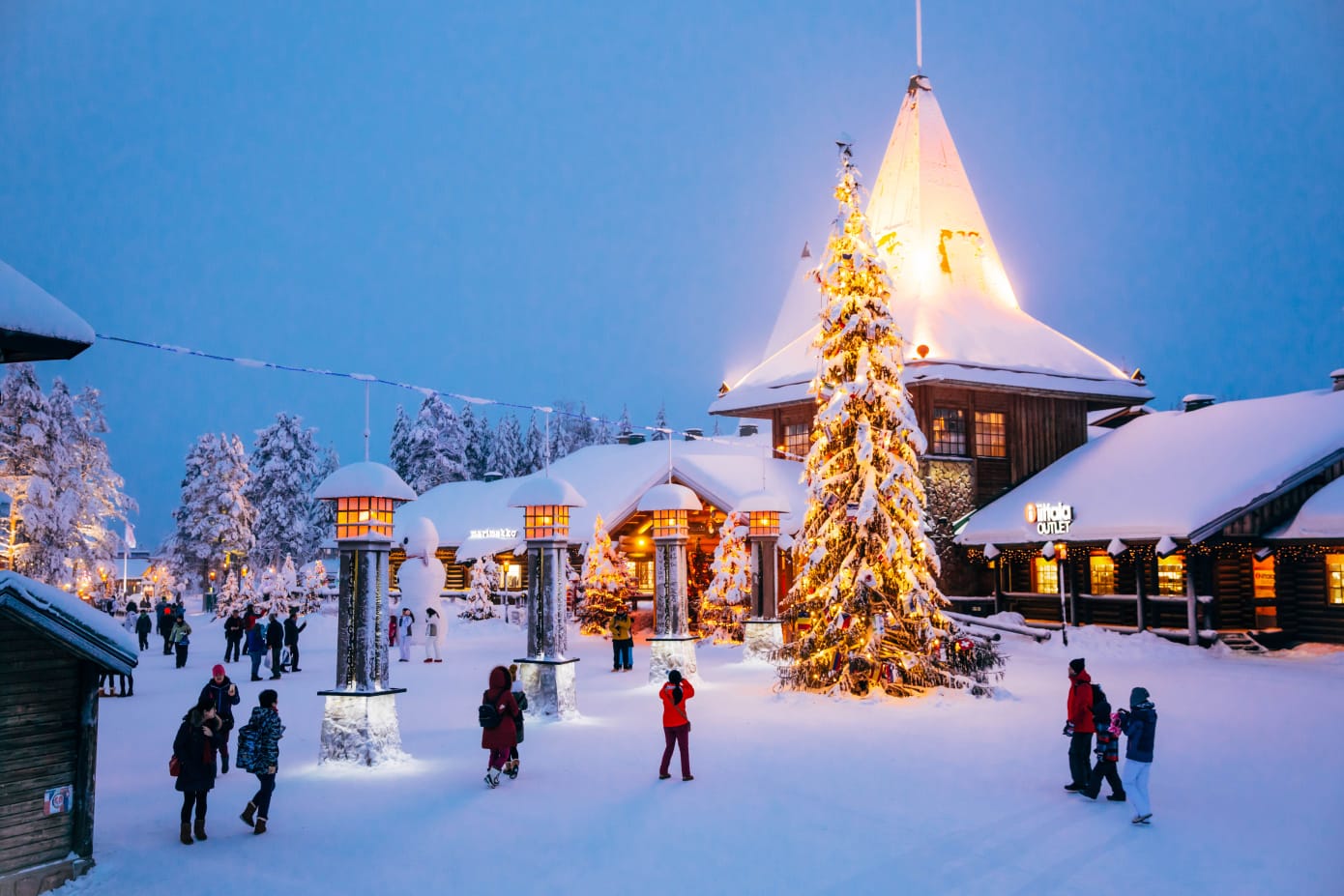 Visit Santa Claus Village